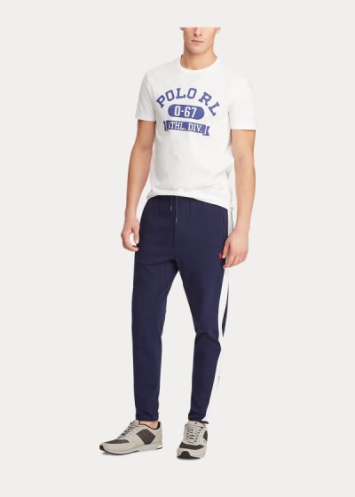 Pantalones De Chándal Polo Ralph Lauren Hombre Azul Marino - Cotton Interlock - RHVZI5096